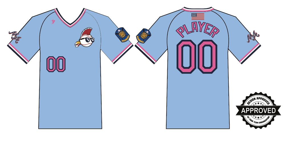 Mineral Area Athletics - Sky Blue Legion V-Neck Jersey