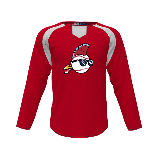 [CUS-DFW-PULL-FLC-CNK-LSL-RED-YS-LOGO1] Pullover (Youth S, Red, Logo 1)