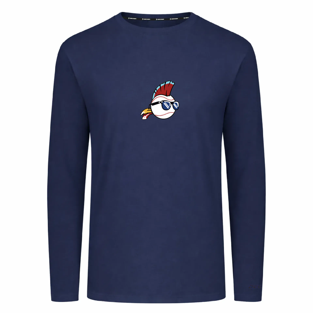 Decker Adult Tri-Blend T-Shirt - Long Sleeve