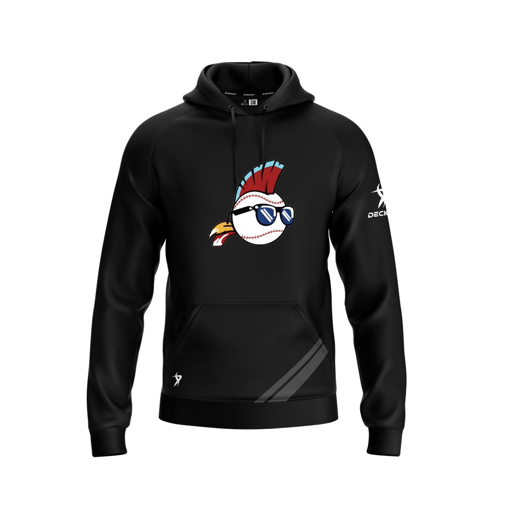 [FOLHSMBK-YXS-LOGO1] Decker Summit Hoodie (Black, Youth XS, Logo 1)