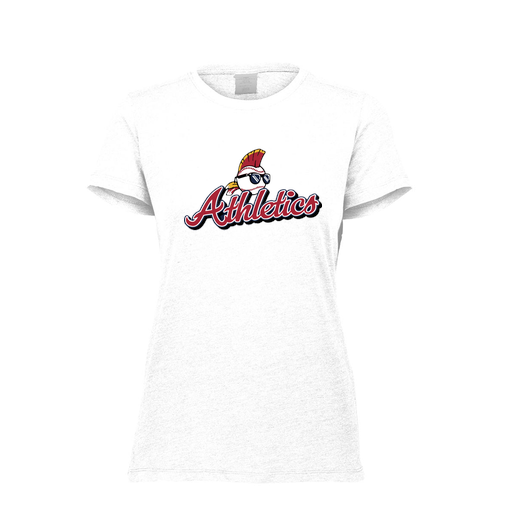 [FTSCUBWH-FAXS-LOGO3] Decker Women's Tri-Blend T-Shirt - Short Sleeve (Female Adult XS, White, Logo 3)