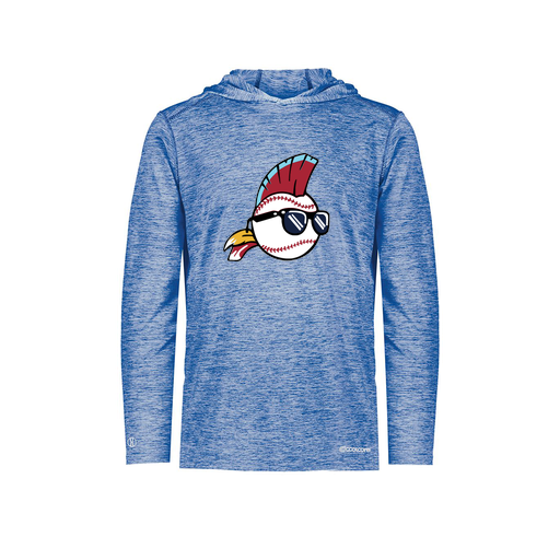 [FOLHCGRY-AS-LOGO1] Decker Men's Charge Hoodie (Adult S, Royal, Logo 1)