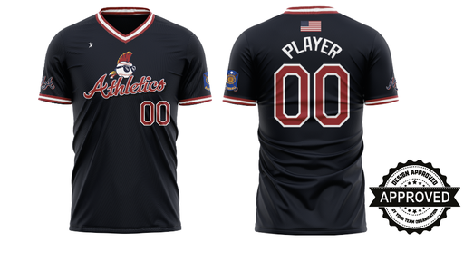 Mineral Area Athletics - Dark Navy Legion V-Neck Jersey